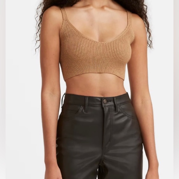 BNWT Norma Sweater Bralette (Levi’s) - Picture 4 of 10